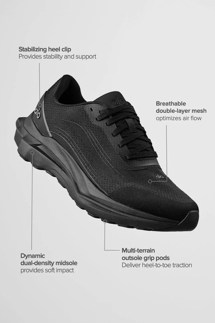 ALO Yoga Runner Unisex (Black) - Image 3