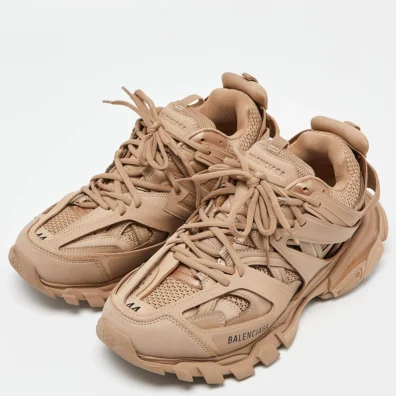 Balenciaga Beige Track Sneakers