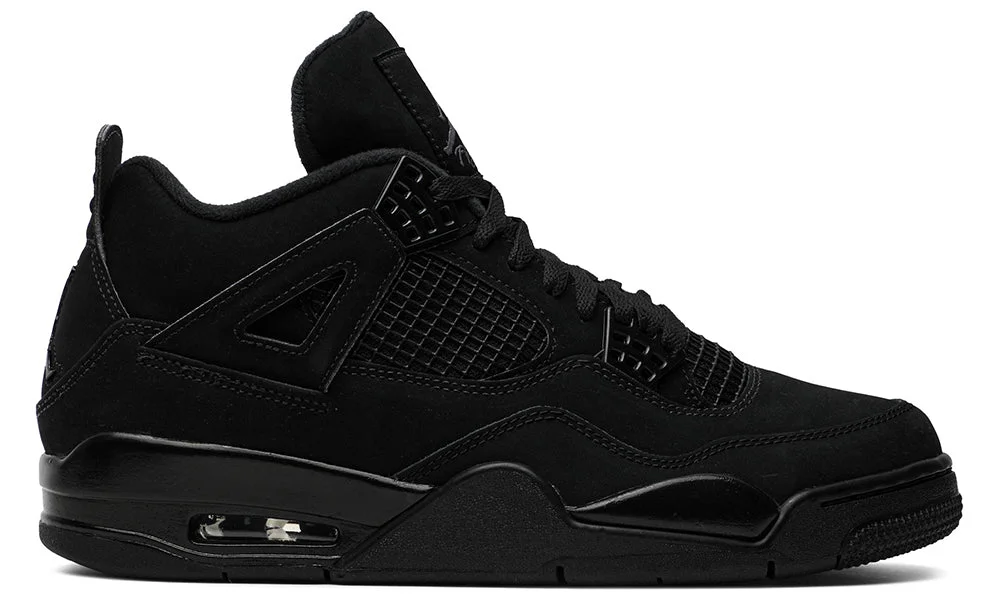 Nike Air Jordan 4 Retro 'Black Cat' Unisex - Image 2