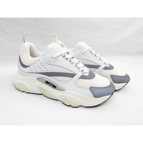 Dior White B22 Low-Top Sneakers