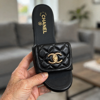 Chanel Sandals Black