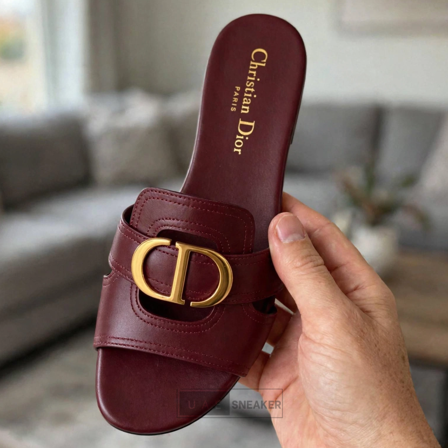 Christian Dior 30 Montaigne Maroon