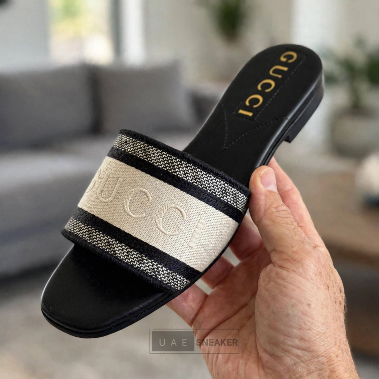 Gucci Jane Flat Mule Sandals