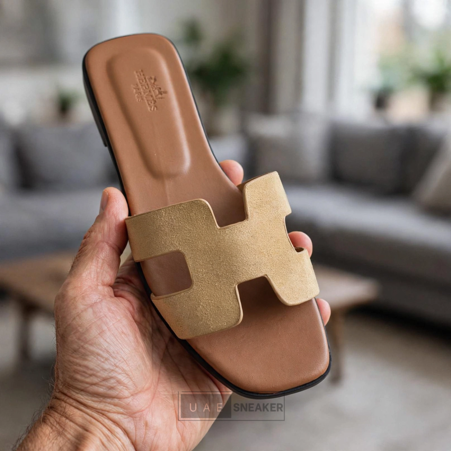 Hermès Oran Sandals Suede