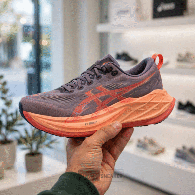ASICS Superblast 2 Greyish Purple Coral Reef