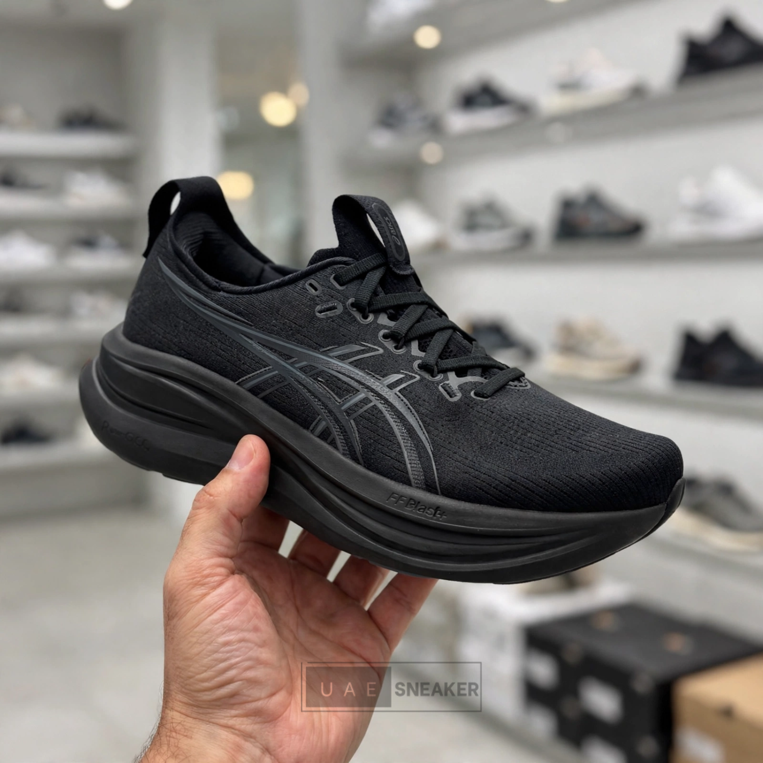 ASICS Gel Nimbus 28 Black Graphite Grey