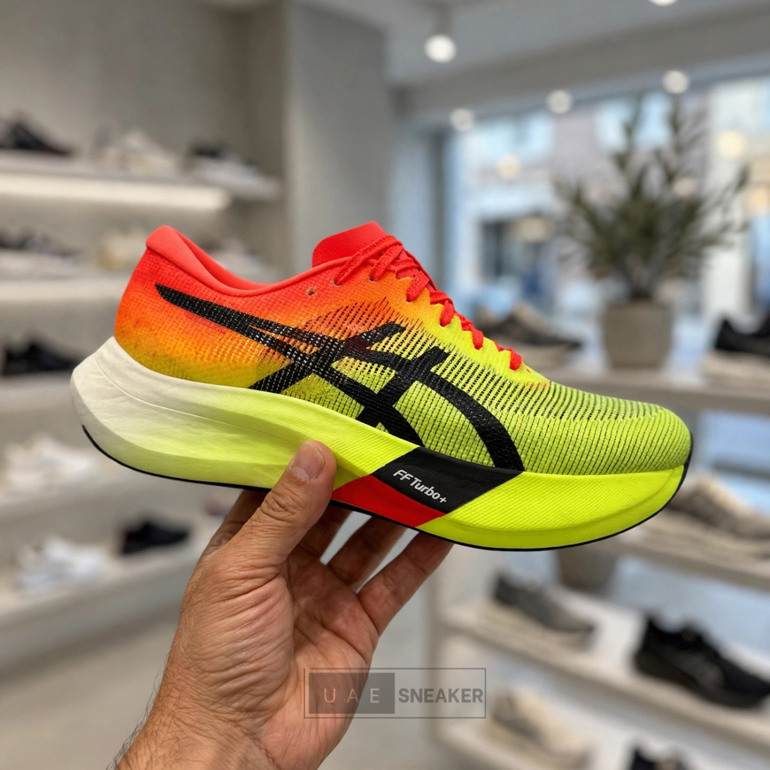 ASICS Metaspeed Edge Paris Safety Yellow