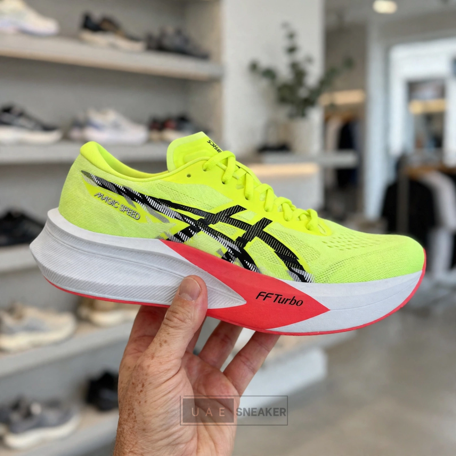 ASICS Magic Speed 4 Safety Yellow