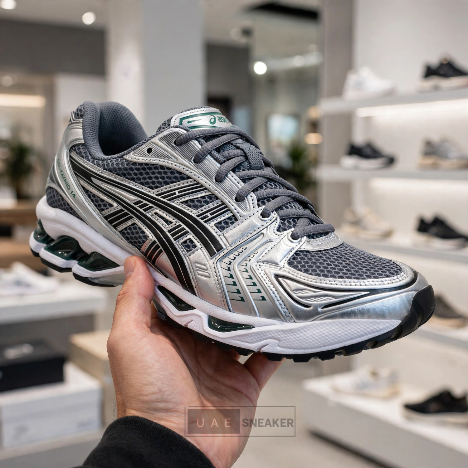 ASICS Gel Kayano 14 Metropolis Jasper Green