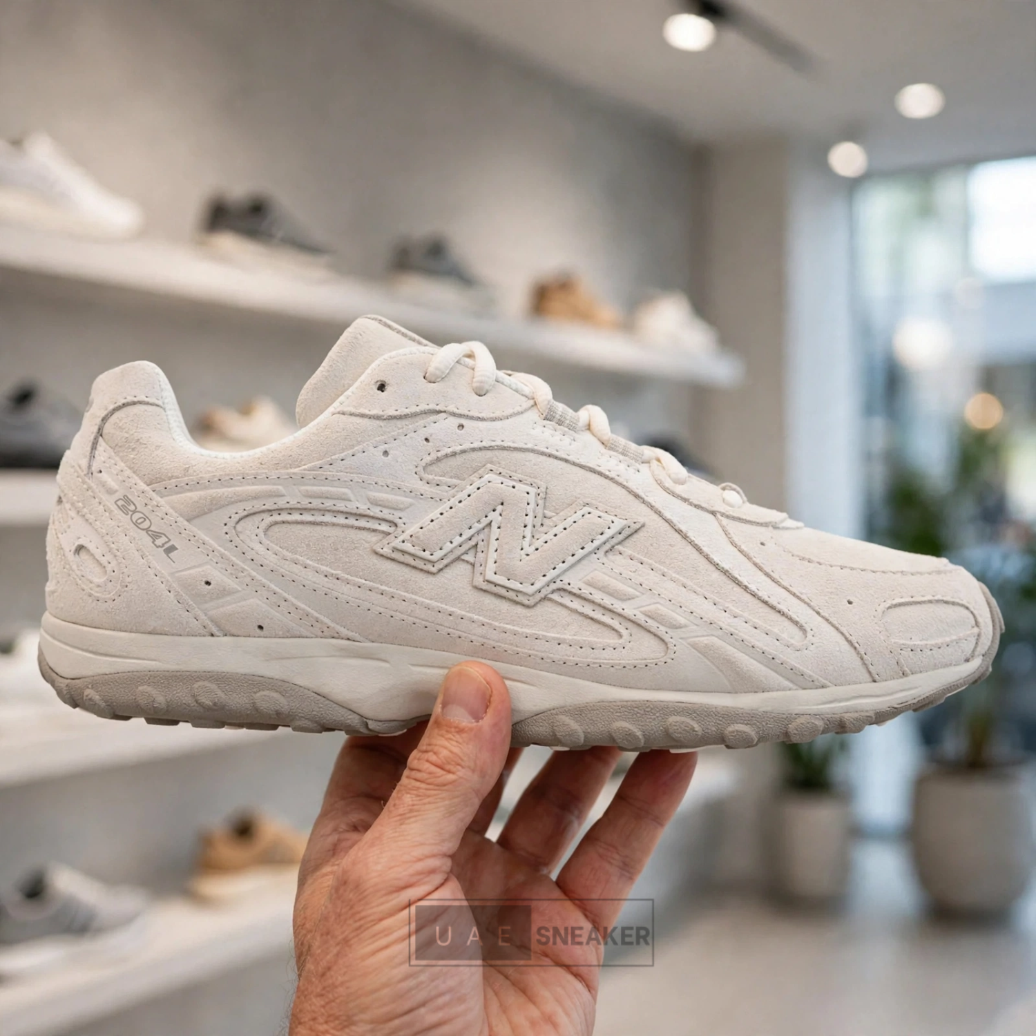 New Balance 204L Timberwolf White