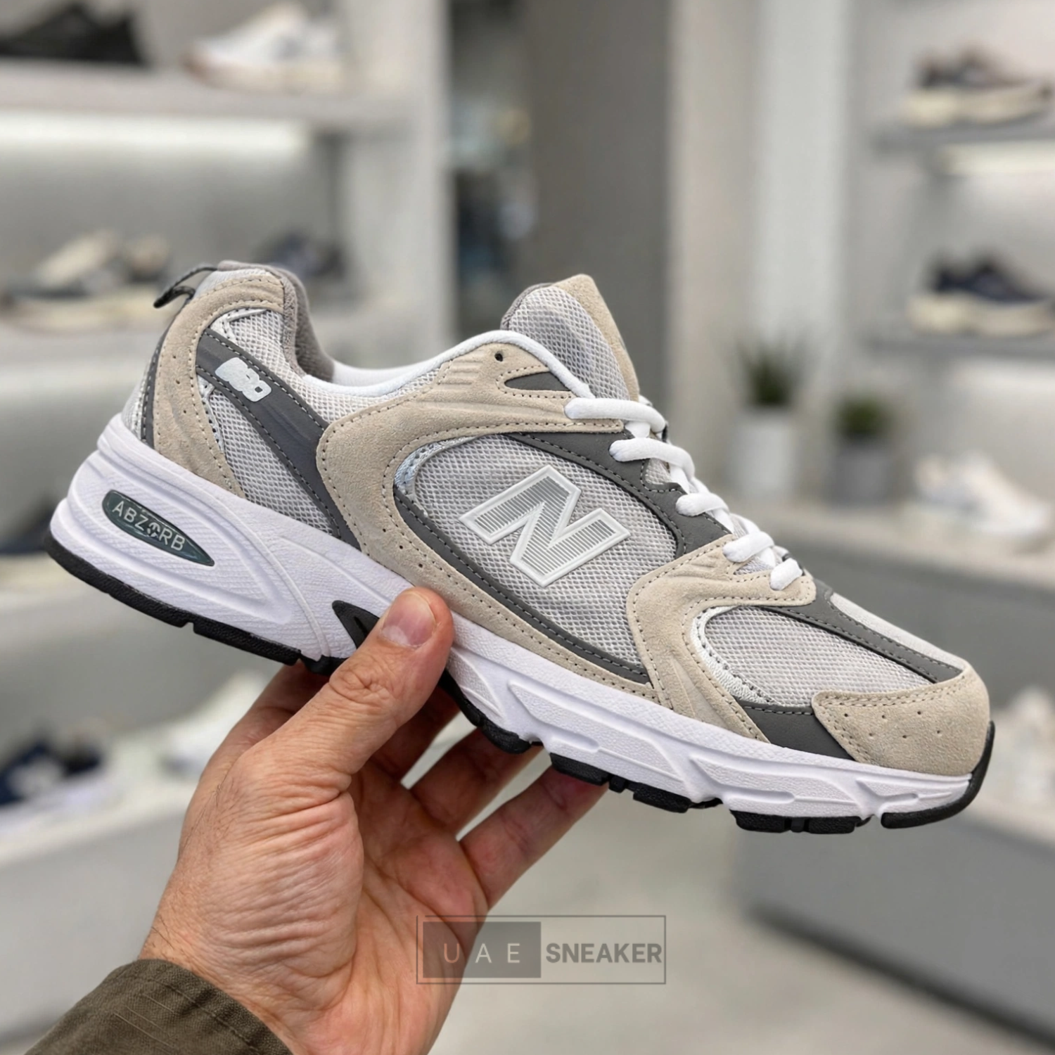 New Balance 530 Grey Matter Harbor Grey Silver Metallic