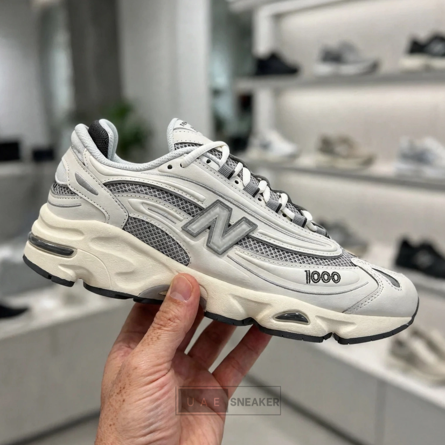 New Balance 1000 Sea Salt Grey