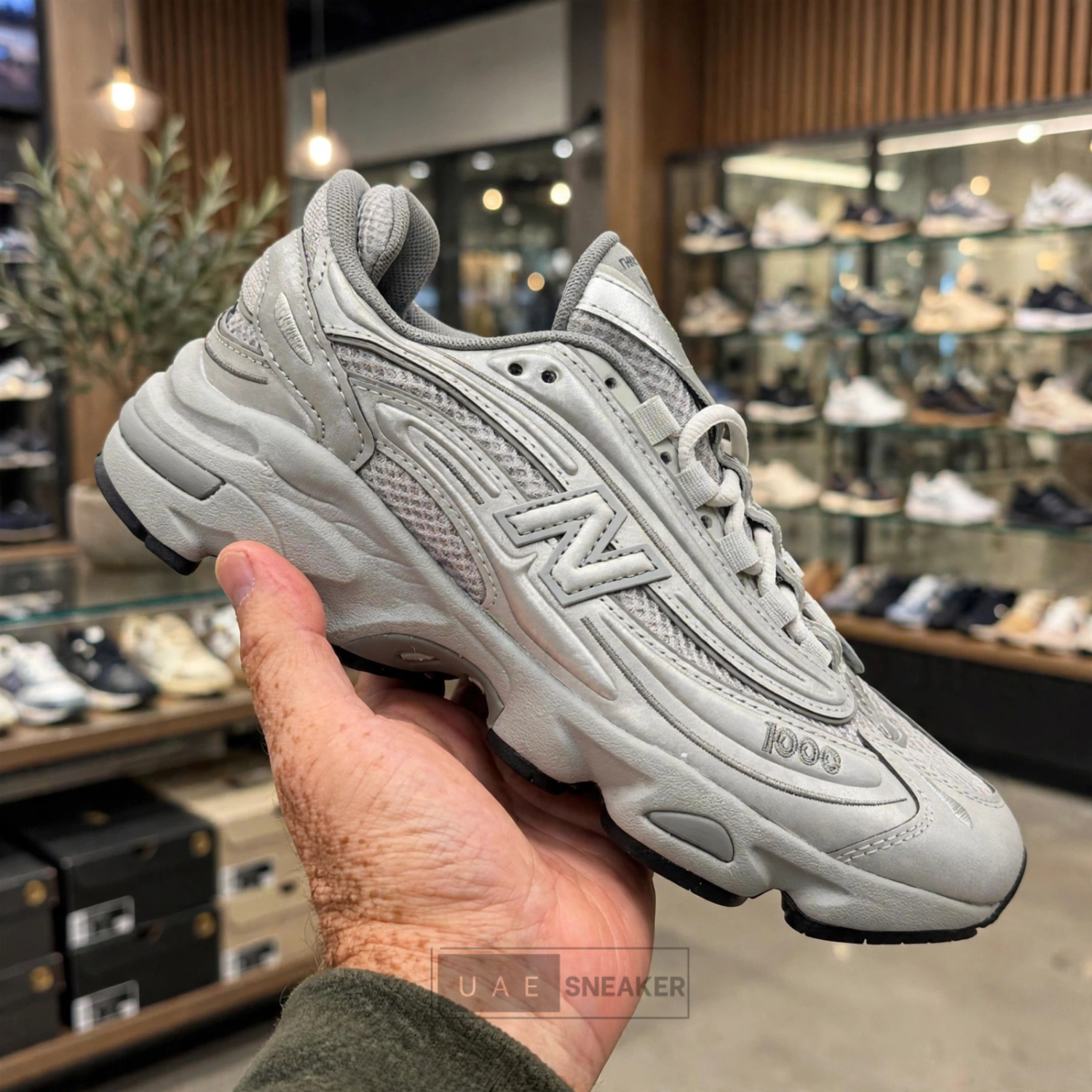 New Balance 1000 Silver Reflective