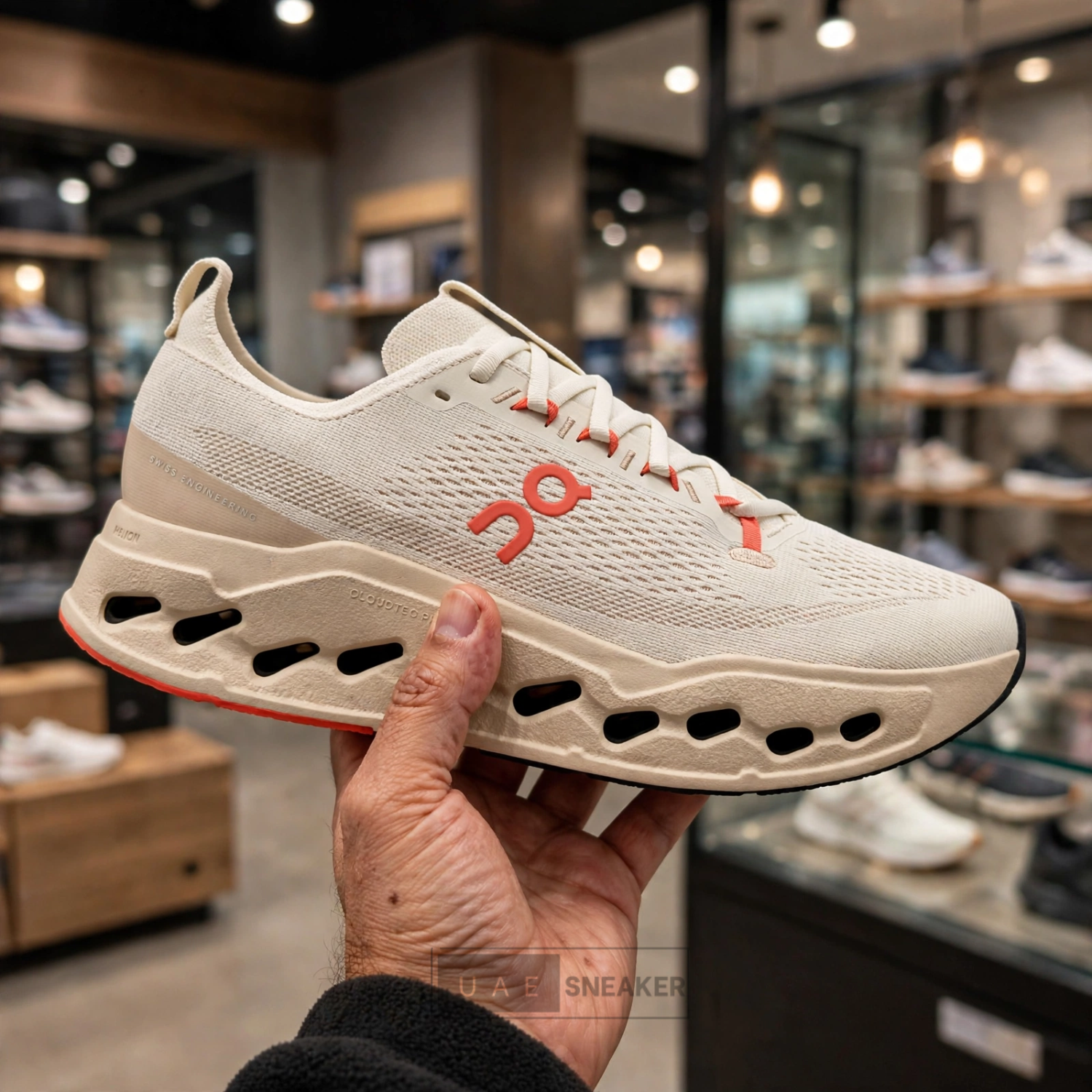 On Running Cloudsurfer Max Ivory Salmon
