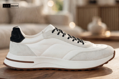 Loro Piana Week End Walk White Sneaker