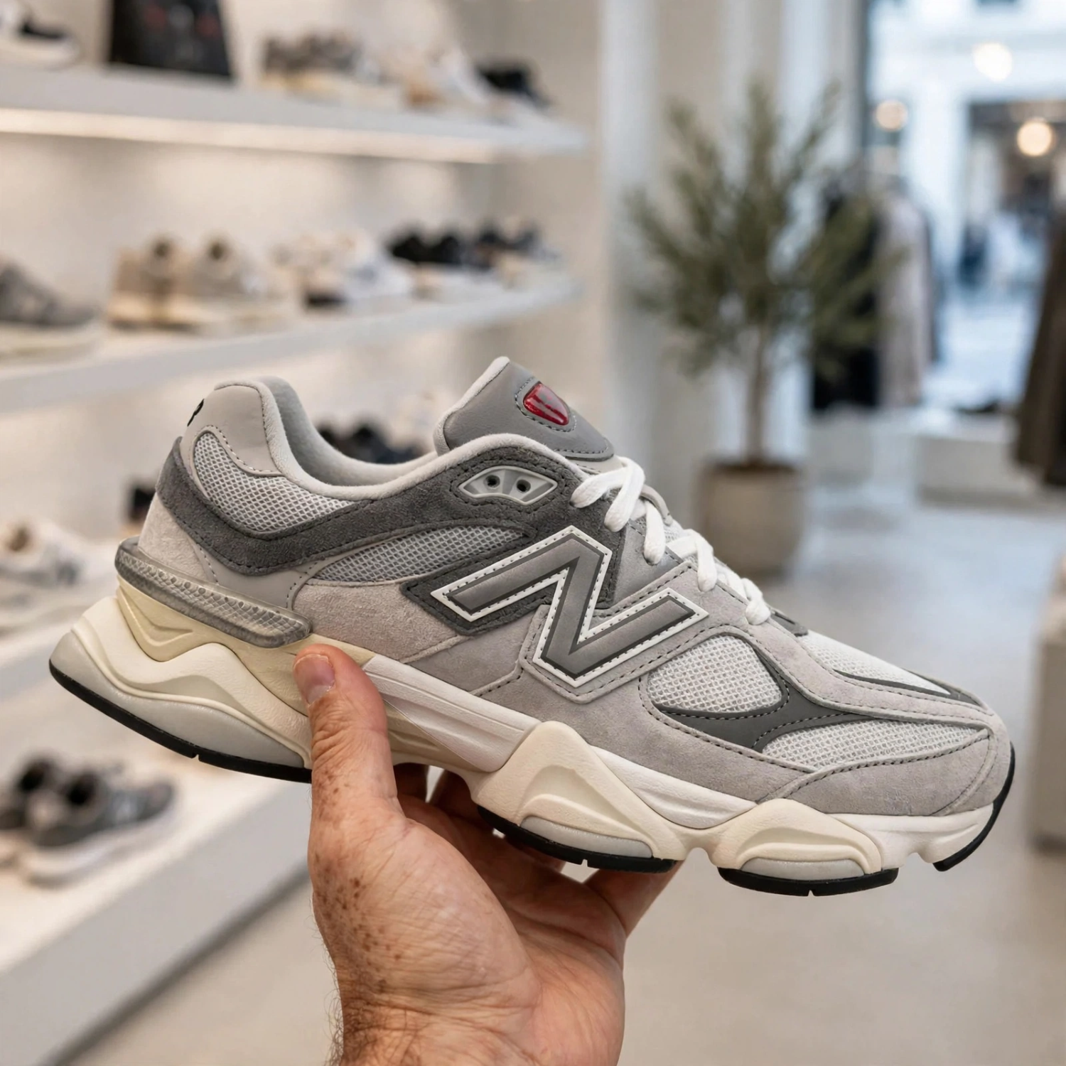 New Balance 9060 Rain Cloud Grey