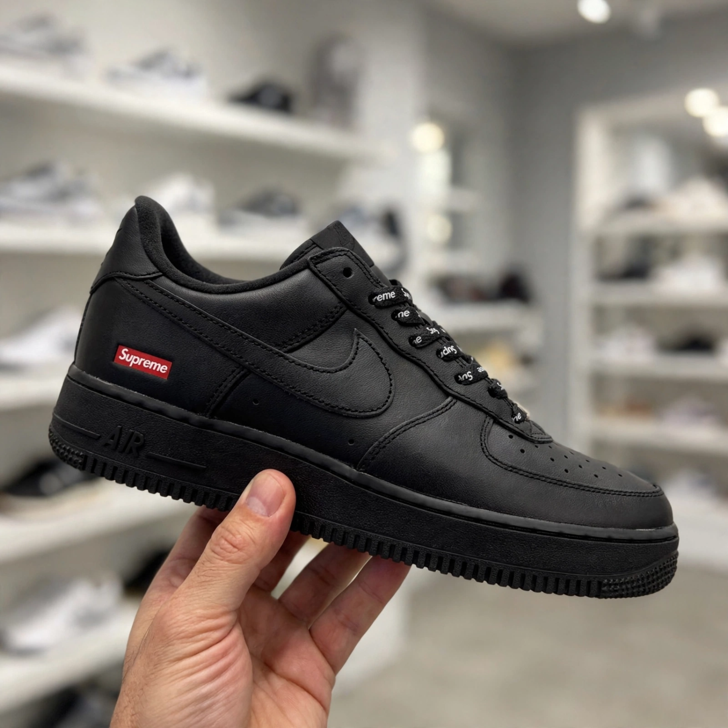Nike Air force 1 x Supreme Black