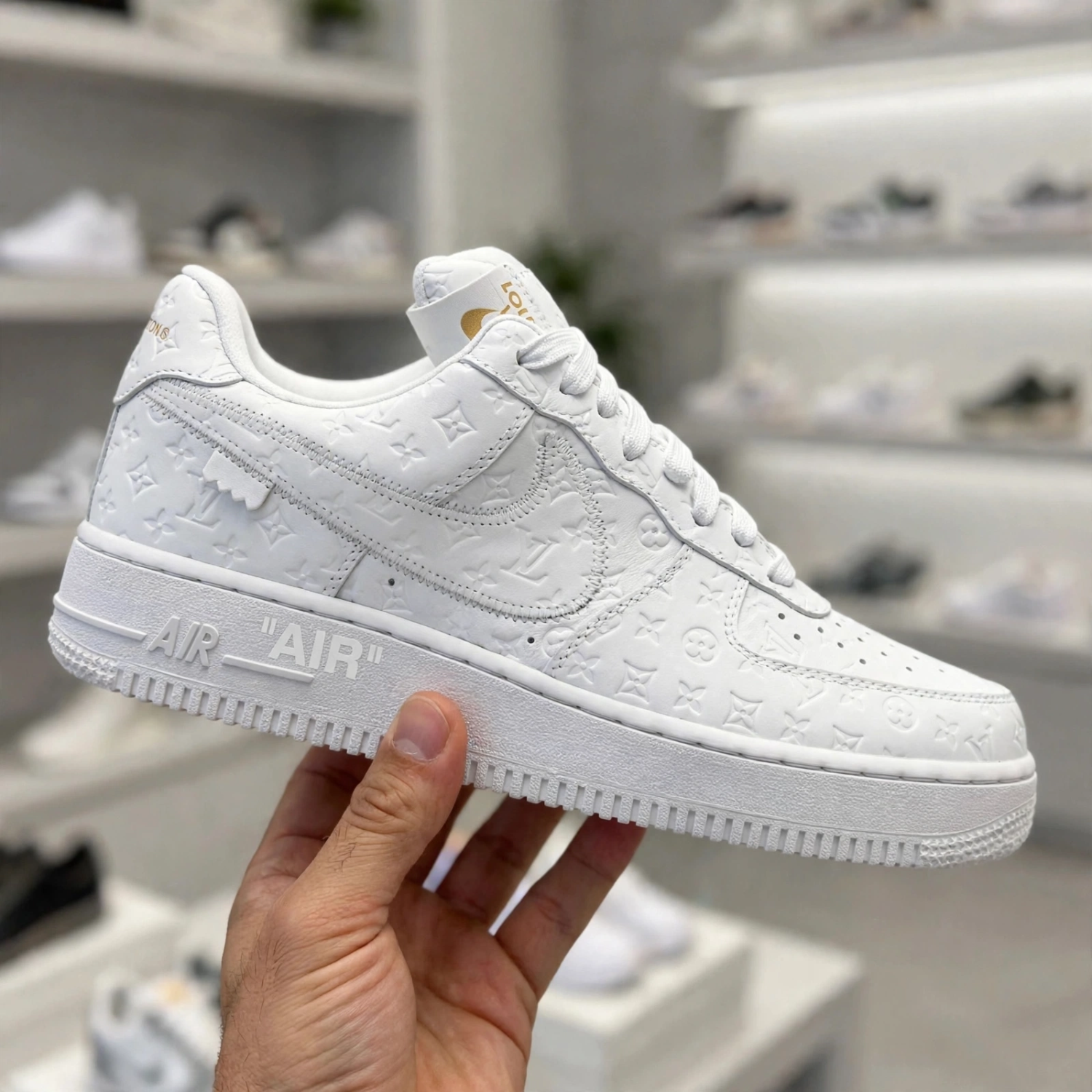 Louis Vuitton x Nike Air Force 1 Low White