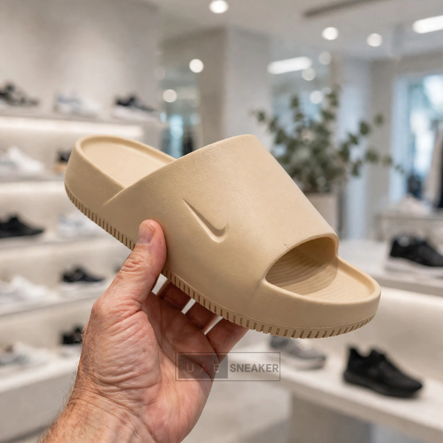 Nike Calm Slide Beige