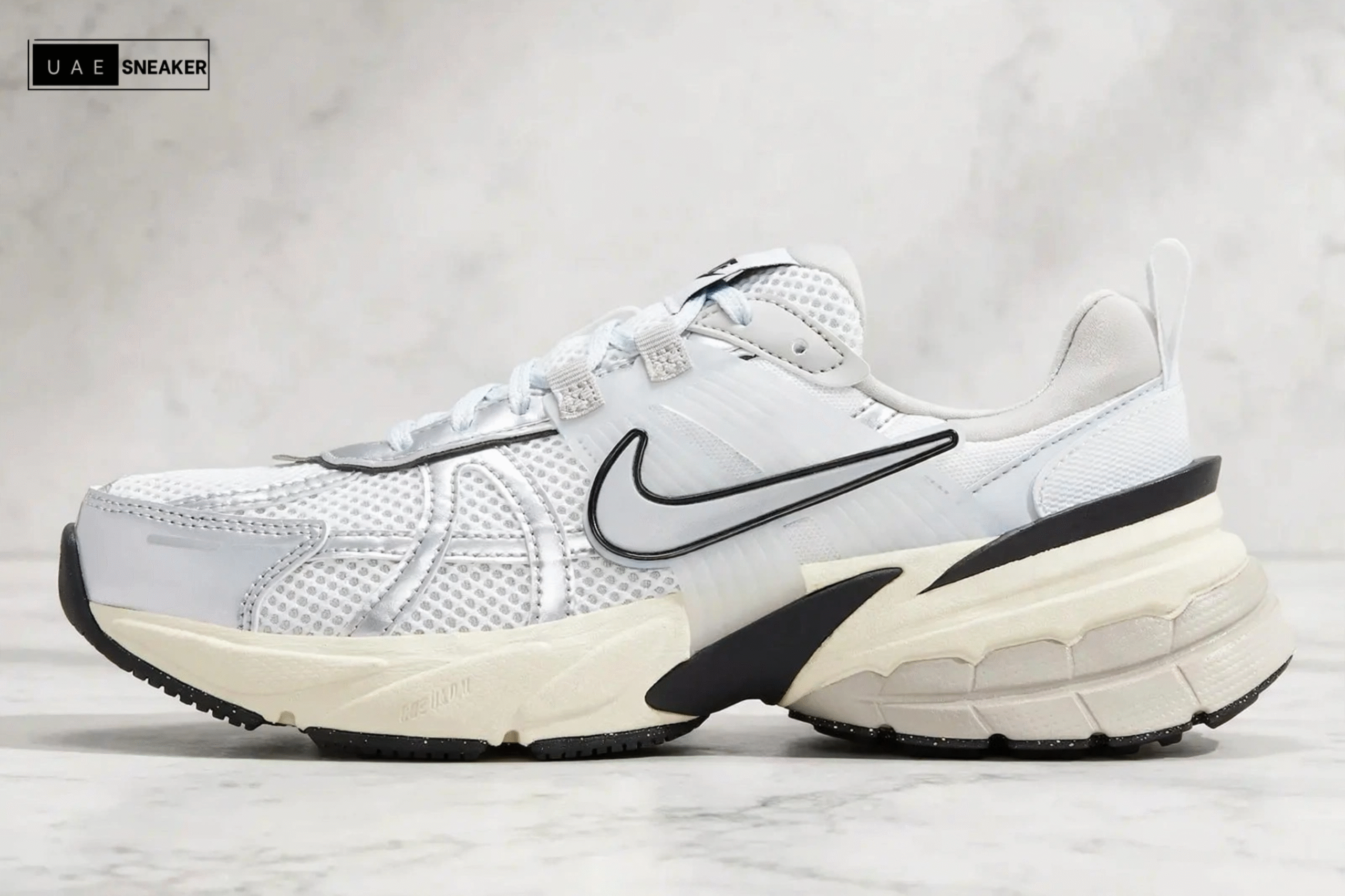 Nike V2K Run Summit White Metallic Silver