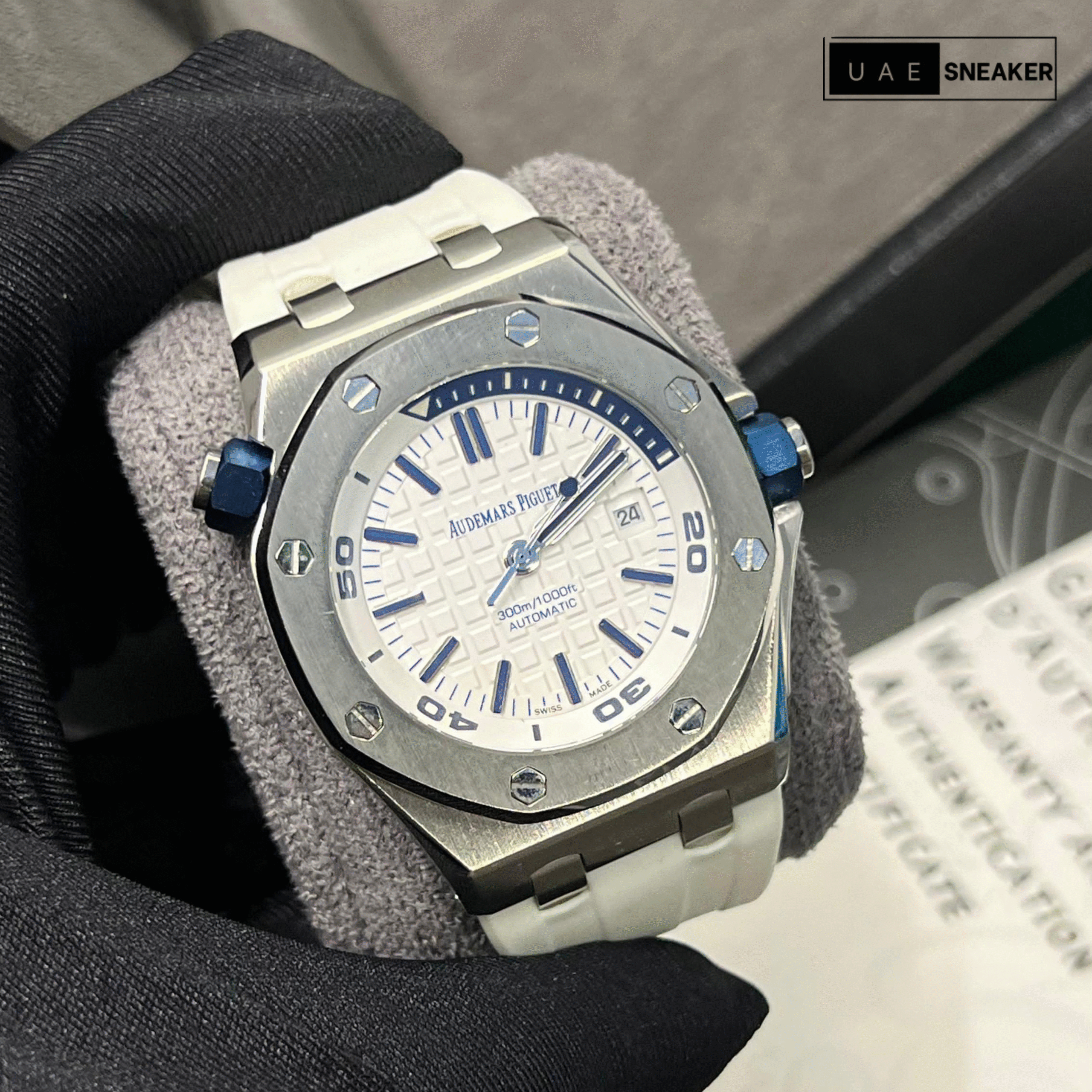 Audemars Piguet Royal Oak Offshore Diver Steel White
