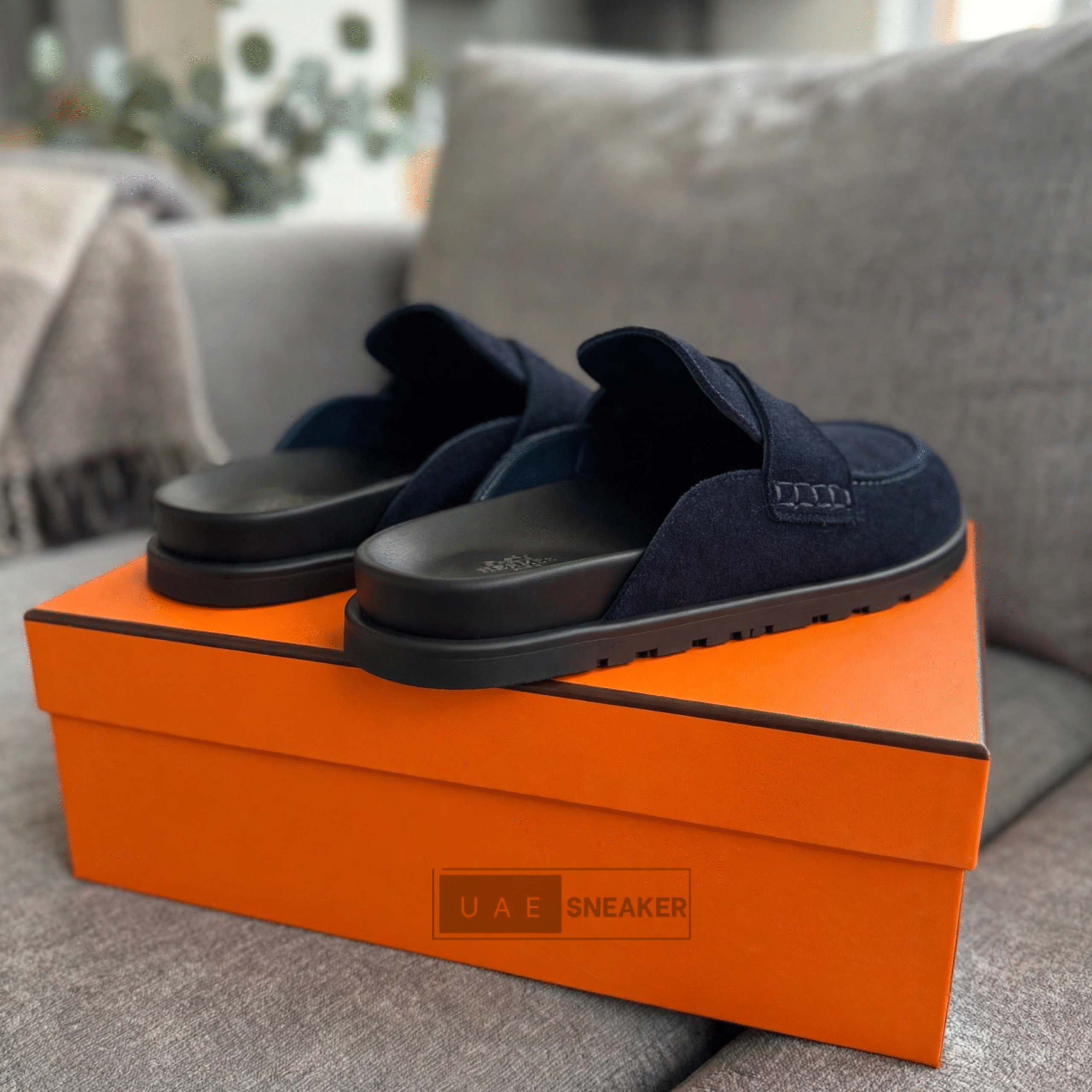 Hermes Go Mule Blue - Image 2