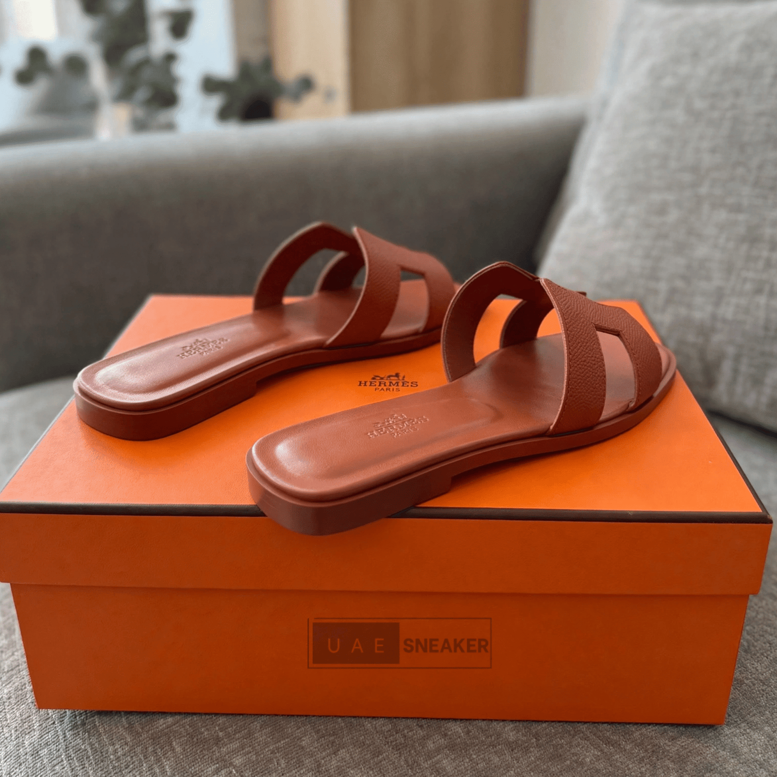 Hermes Oran Sandal Naranja - Image 2