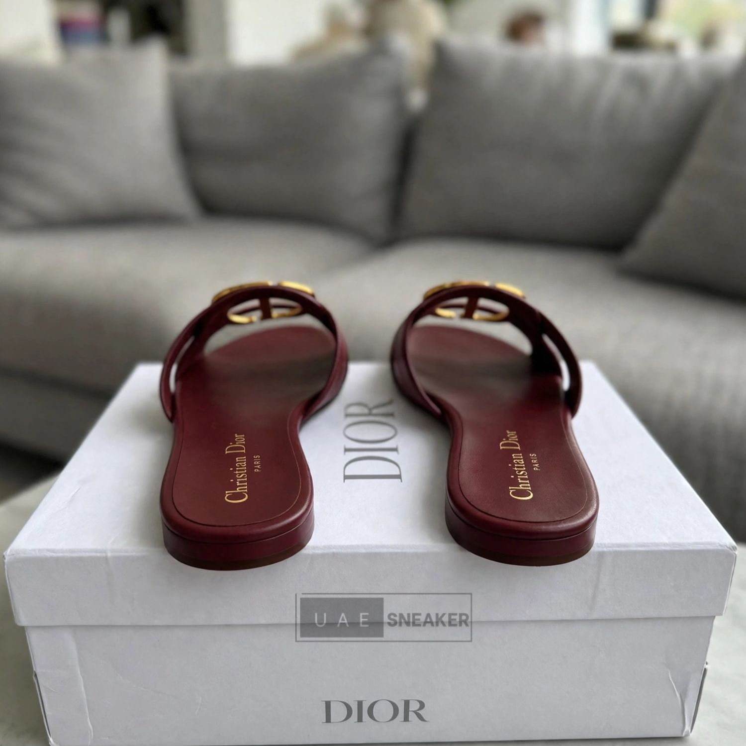 Christian Dior 30 Montaigne Maroon - Image 2