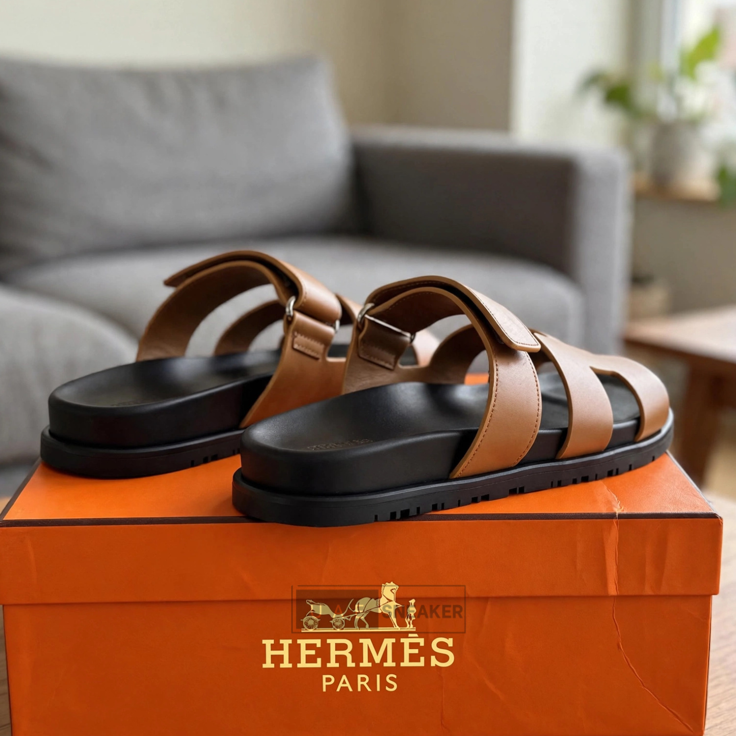 Hermes Chypre Brown Black - Image 2