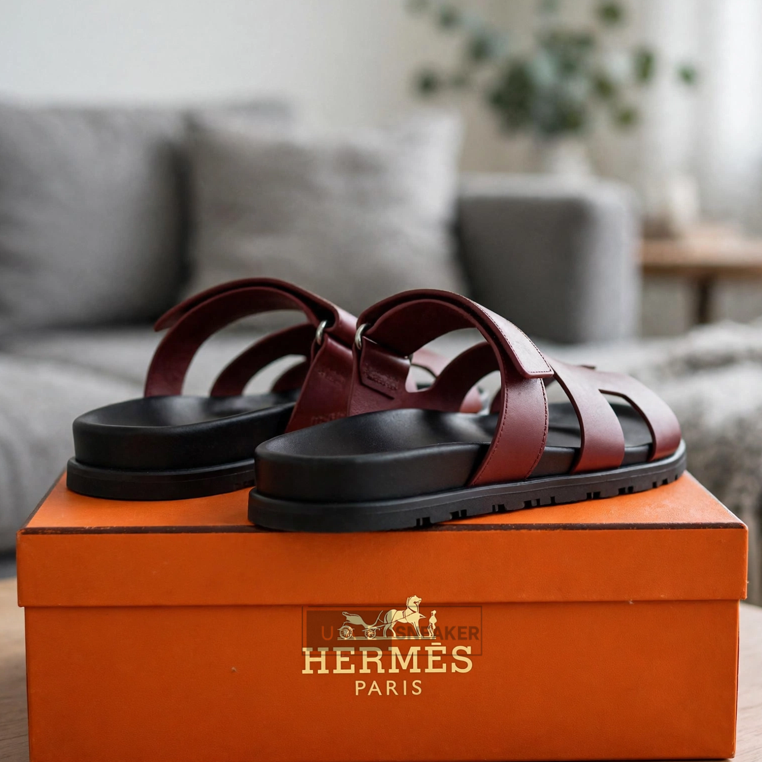 Hermes Chypre Maroon - Image 2