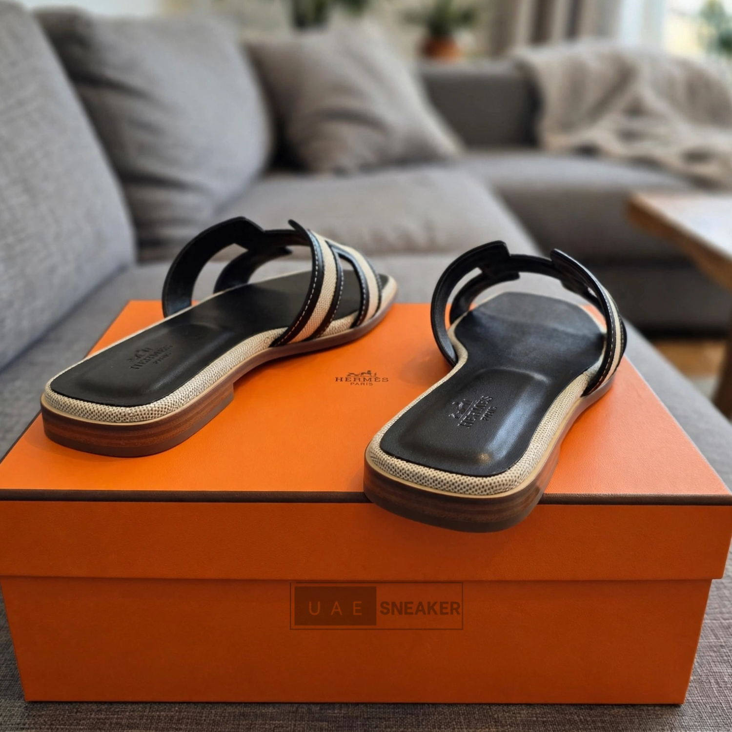 Hermès Oran Sandals Back Calfskin - Image 2