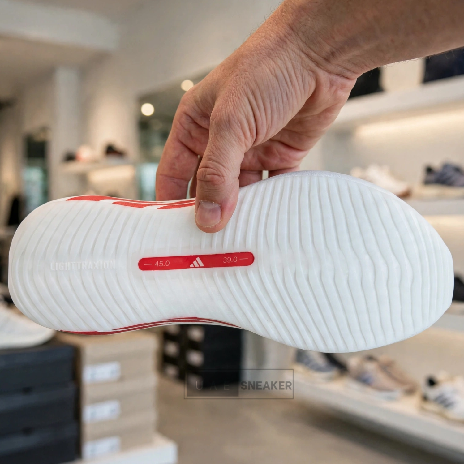 Adidas Hyper Boost Edge White EQT Red - Image 2