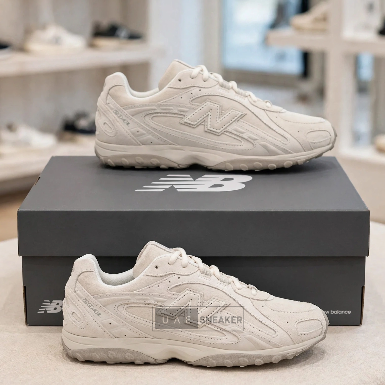New Balance 204L Timberwolf White - Image 2