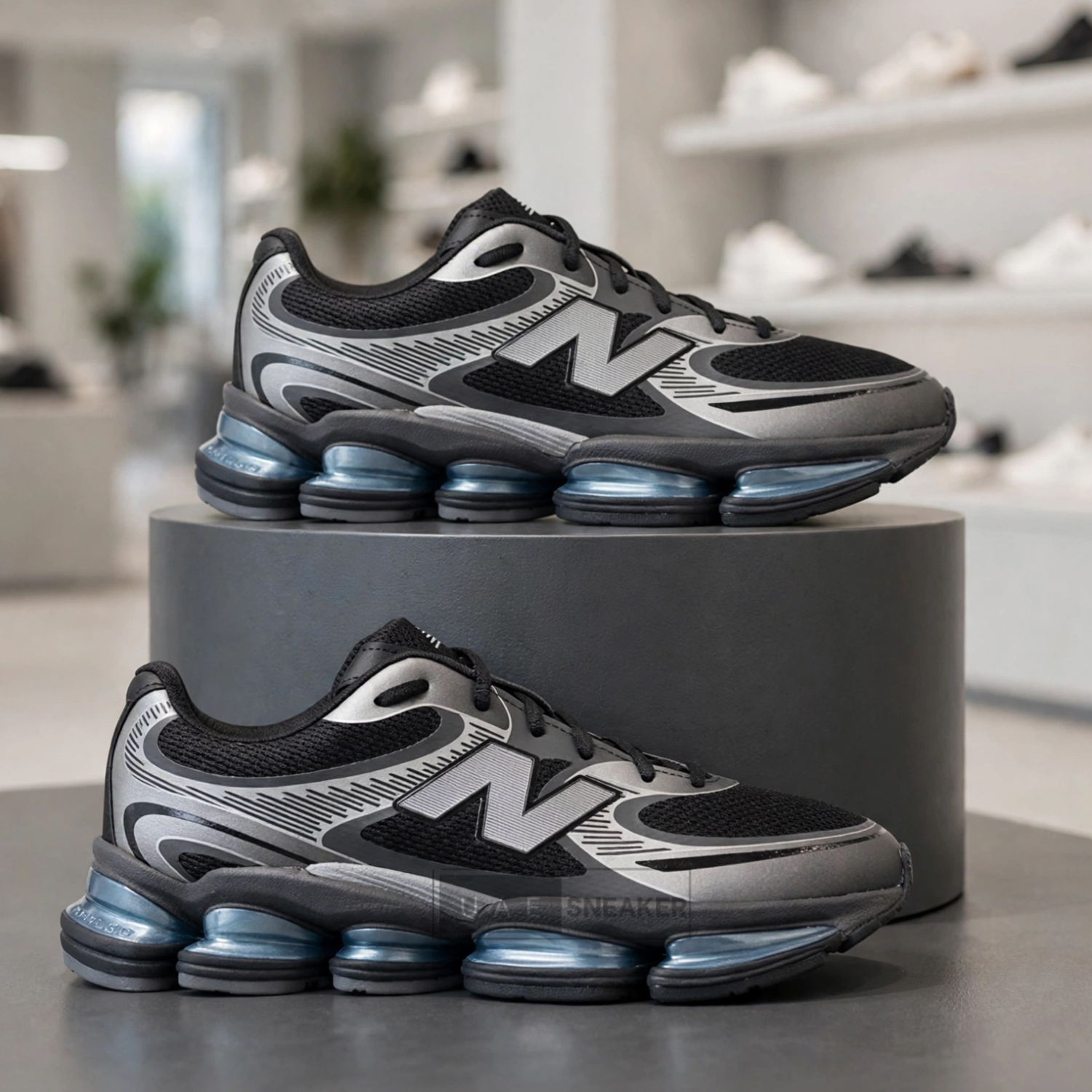 New Balance Abzorb 2000 Black Grey - Image 2