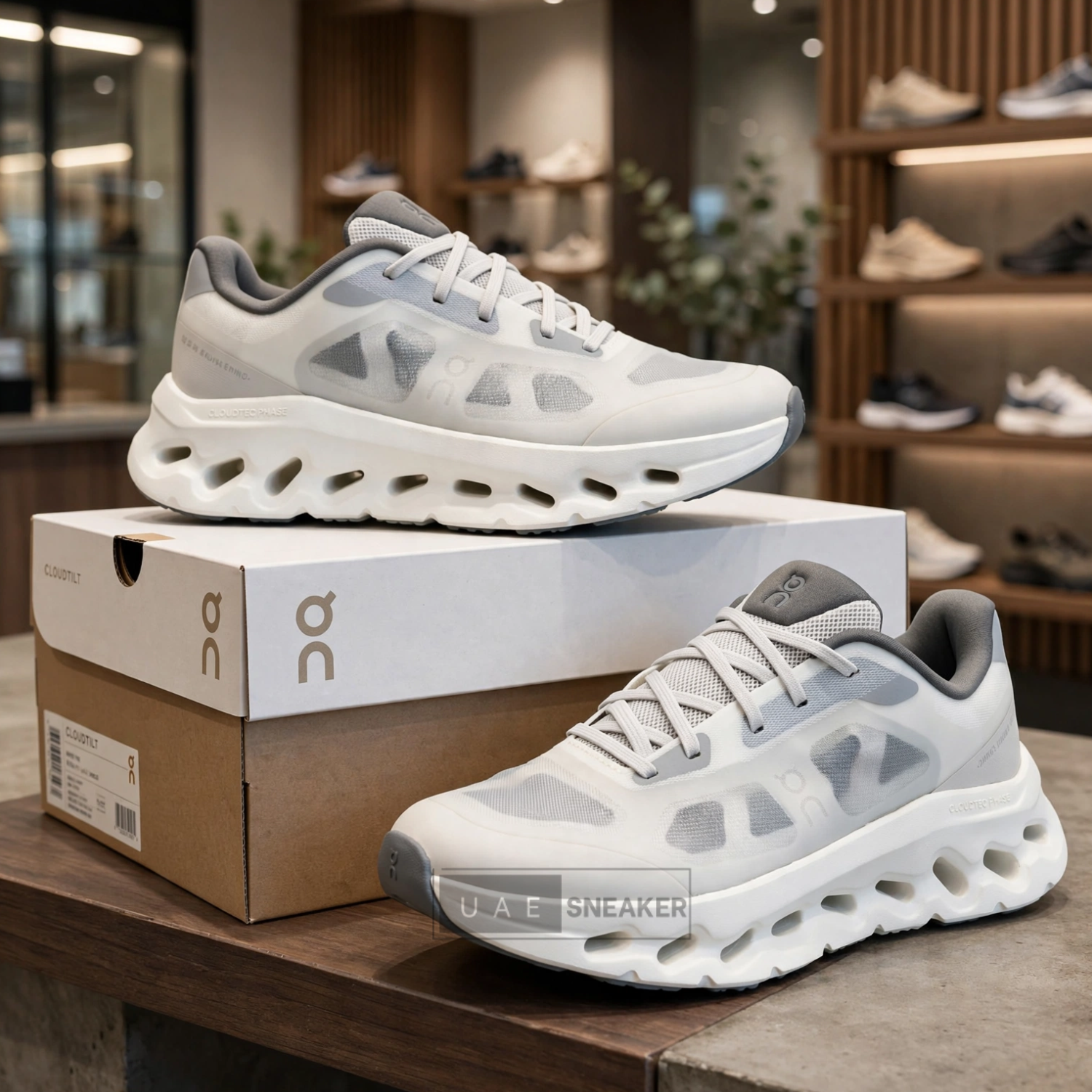 On Running Cloudtilt Remix Ivory Olive - Image 2