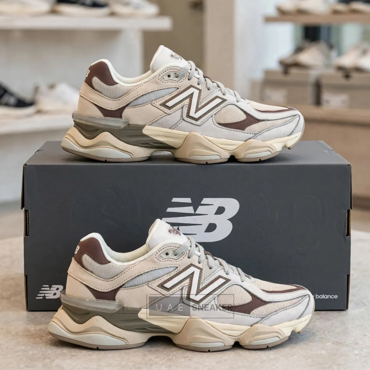 New Balance 9060 Grey Matter Timberwolf - Image 2