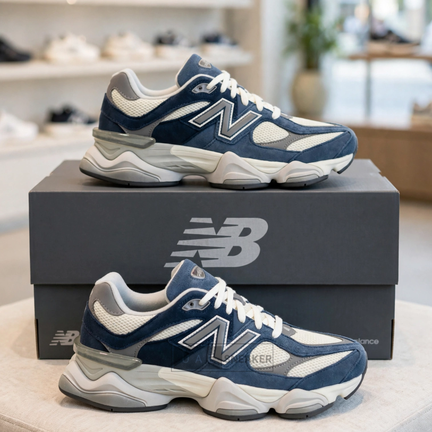 New Balance 9060 Natural Indigo - Image 2