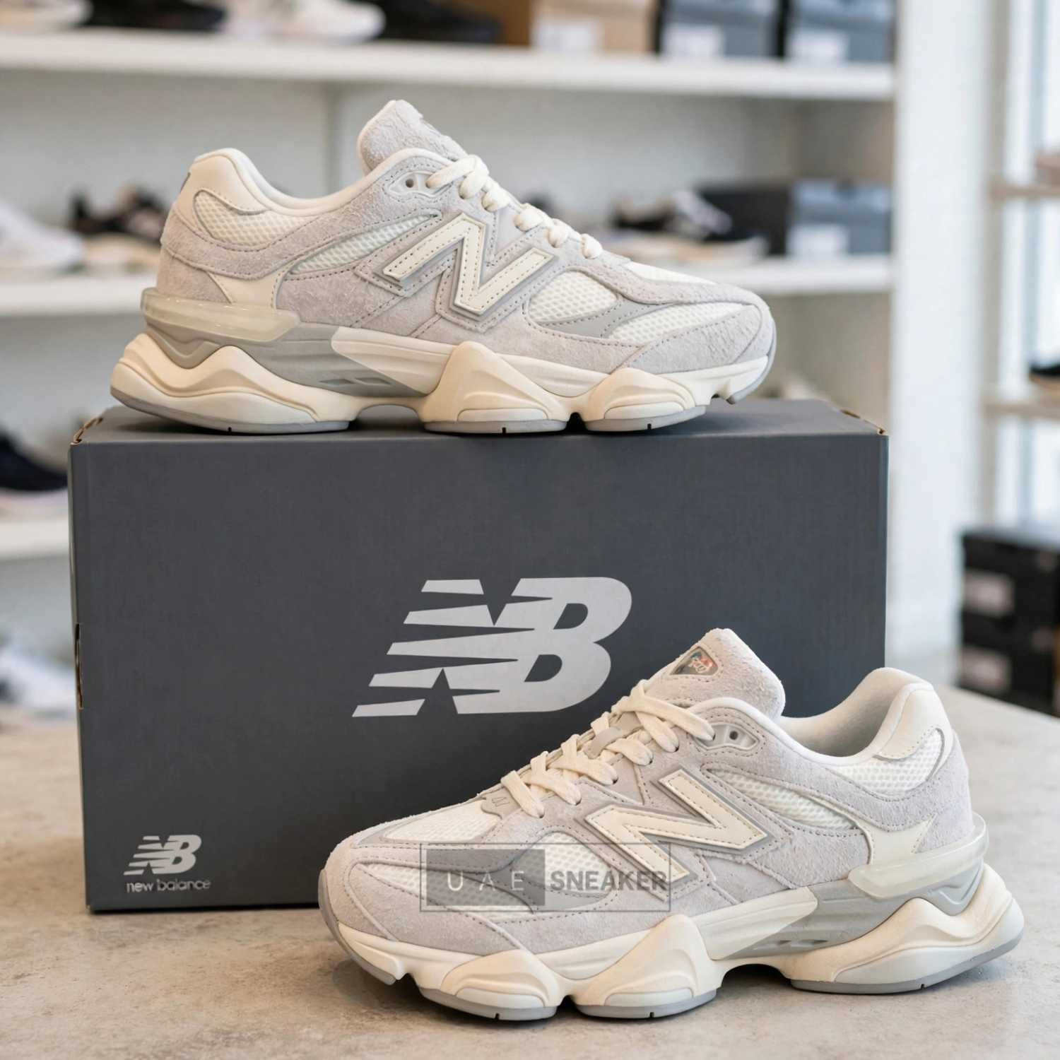 New Balance 9060 Quartz Grey - Image 2
