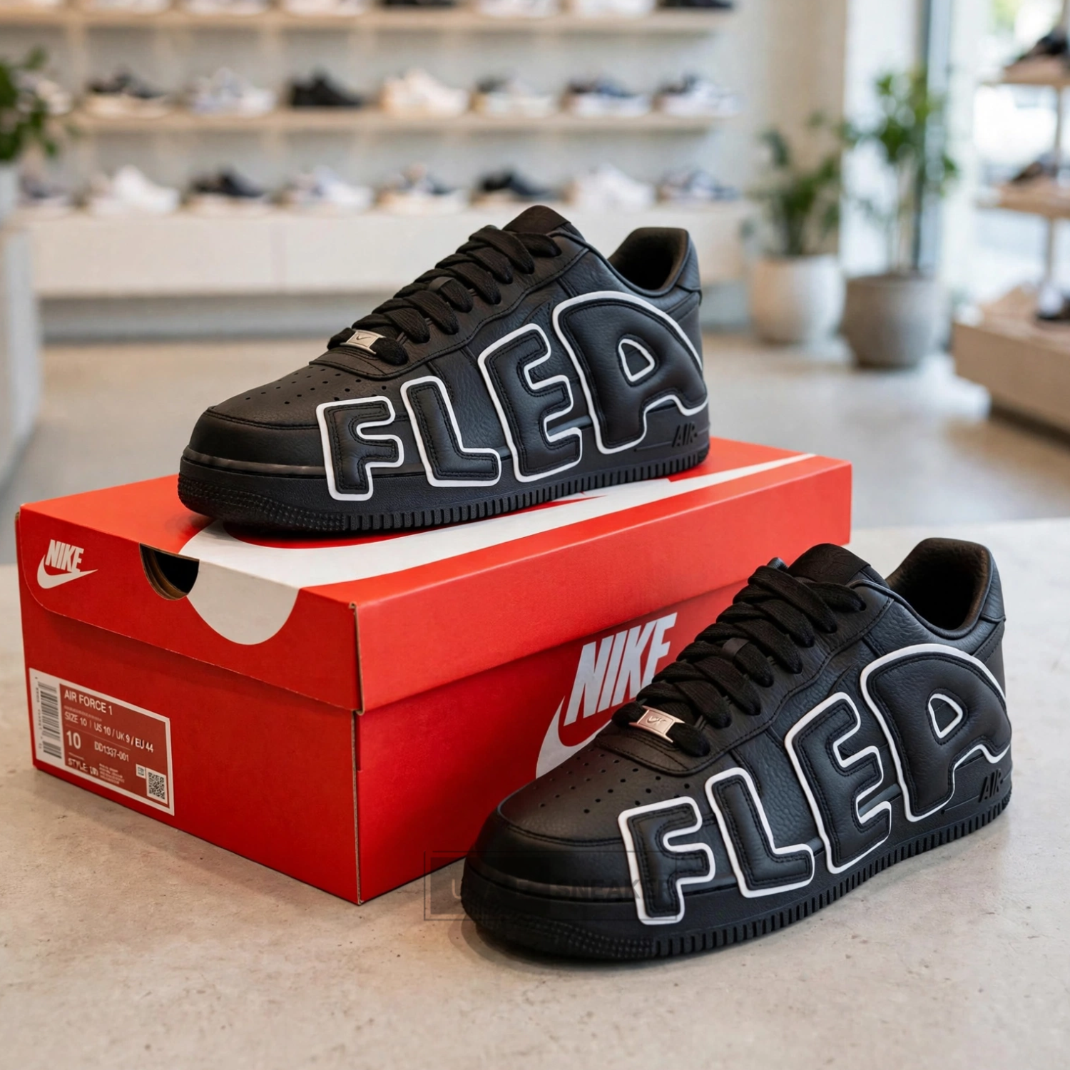 Nike Air Force 1 Low Cactus Plant Flea Market Black - Image 2