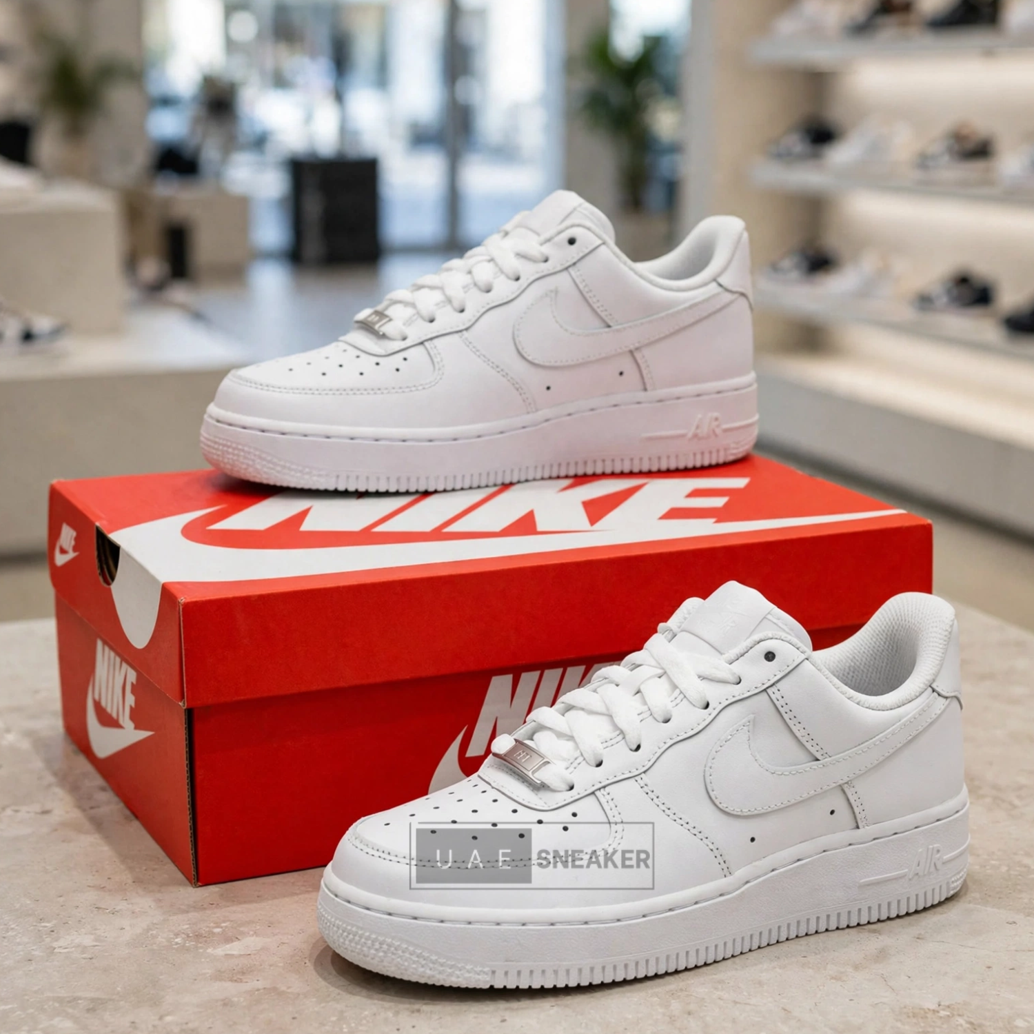 Nike Air Force 1 Triple White - Image 2