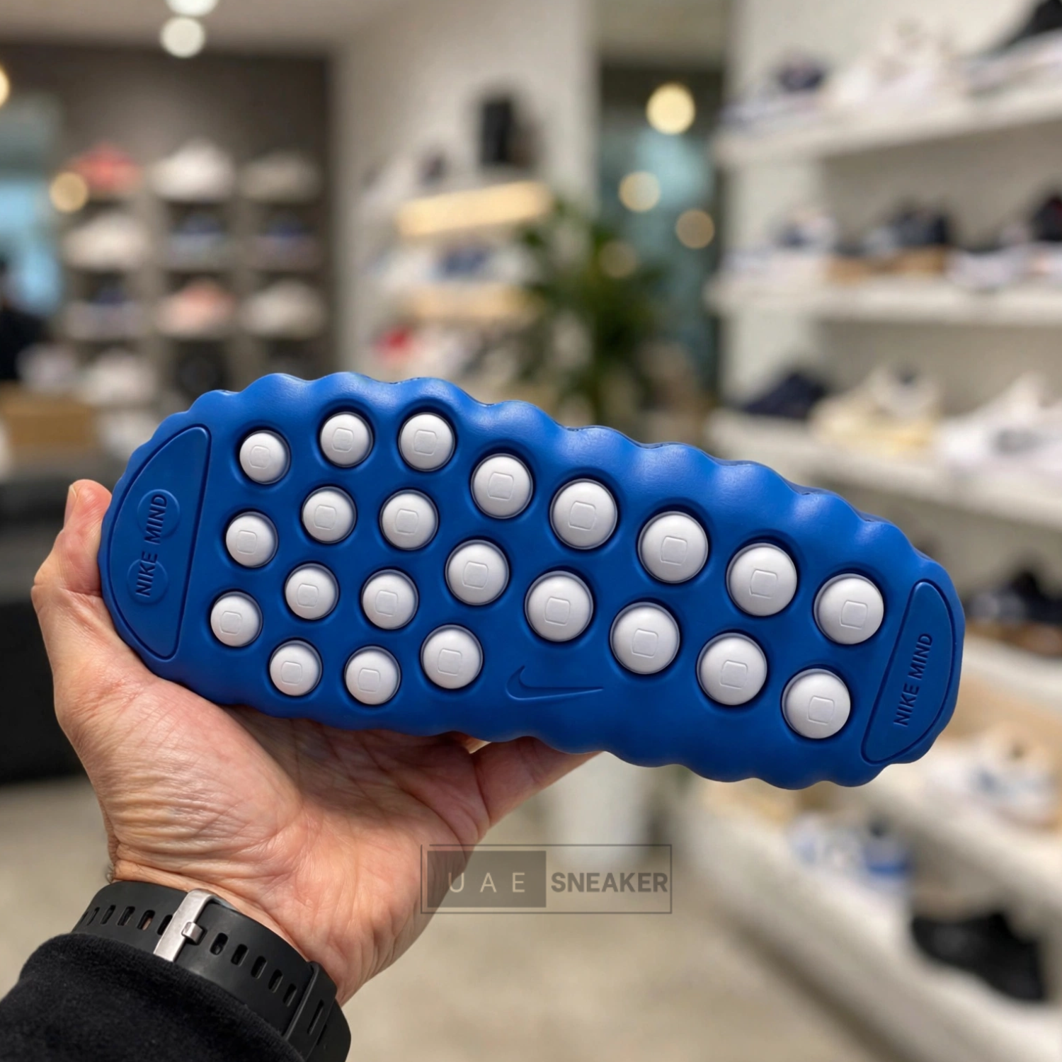 Nike Mind 001 Slide Blackened Blue Game Royal - Image 2