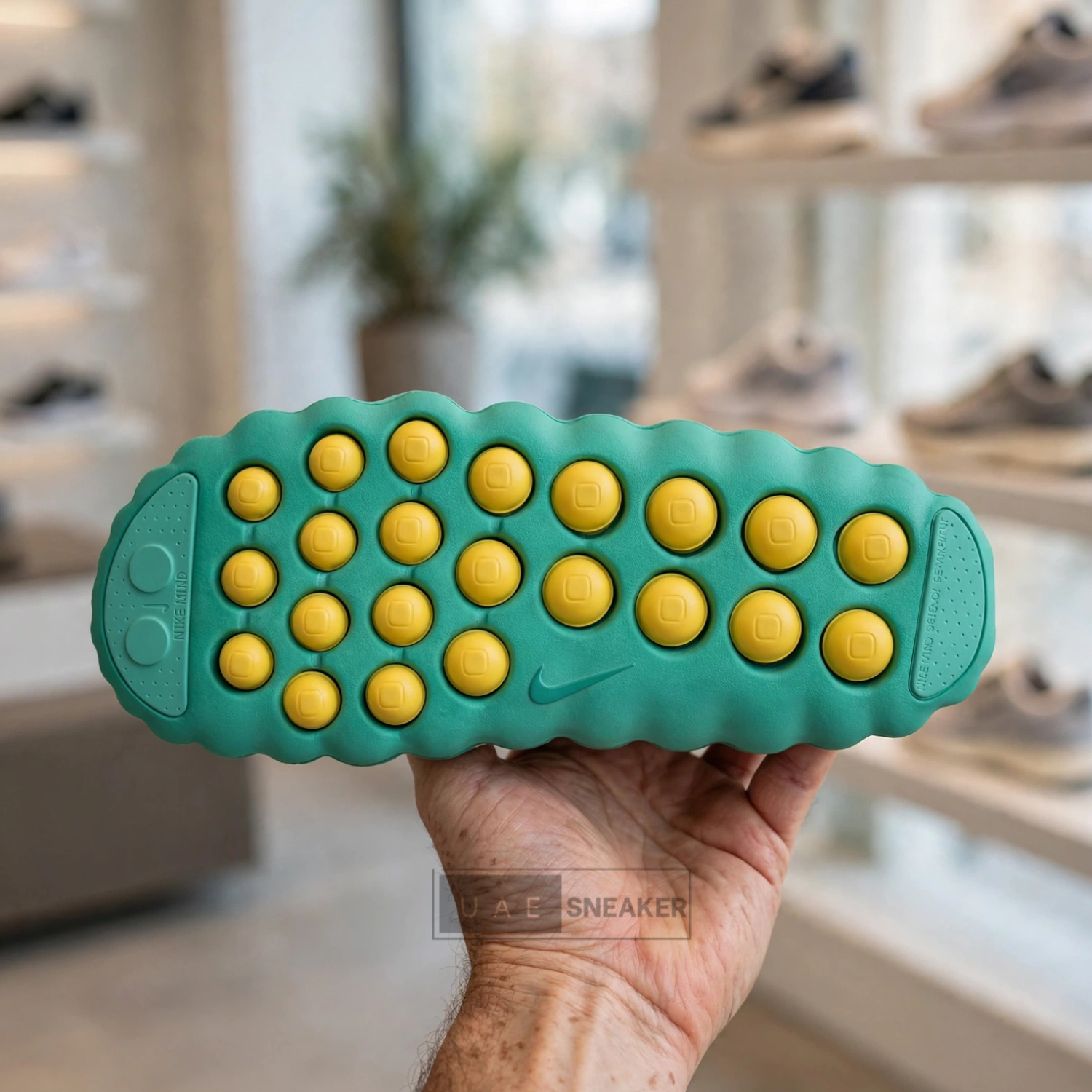 Nike Mind 001 Slide Geode Teal Light Menta - Image 2