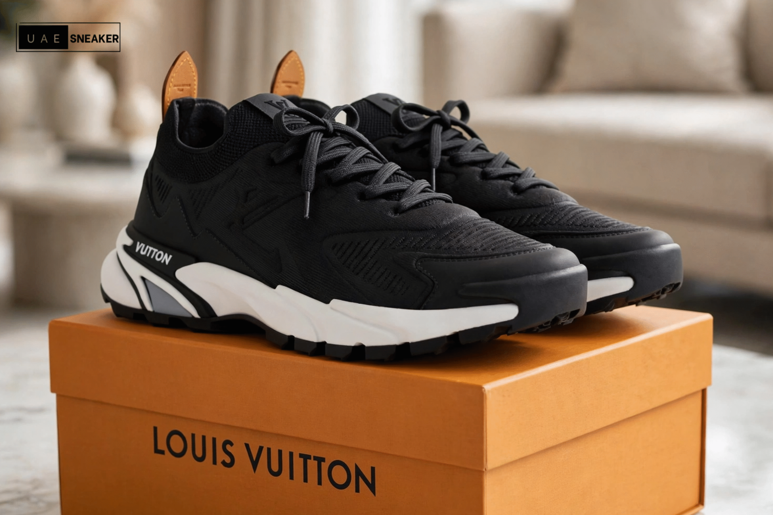 Louis Vuitton LV Runner Tatic Sneaker Black White - Image 2