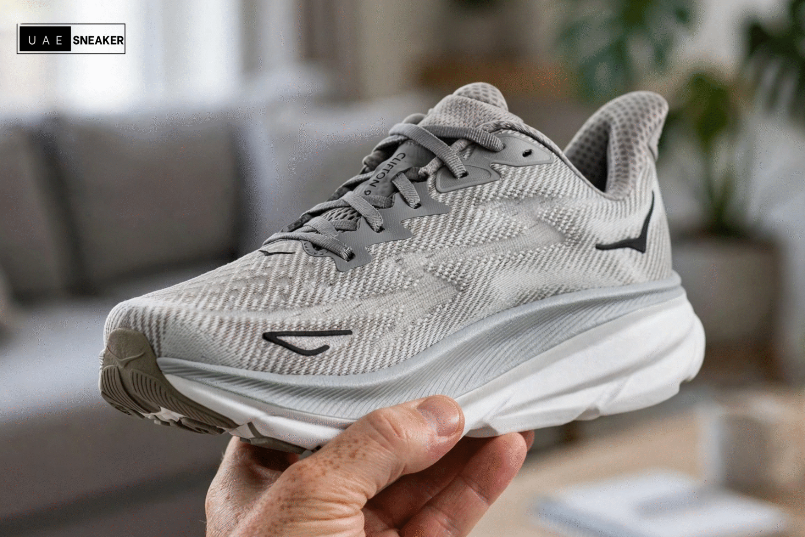 Hoka One One Clifton 9 – Harbor Mist - Image 2