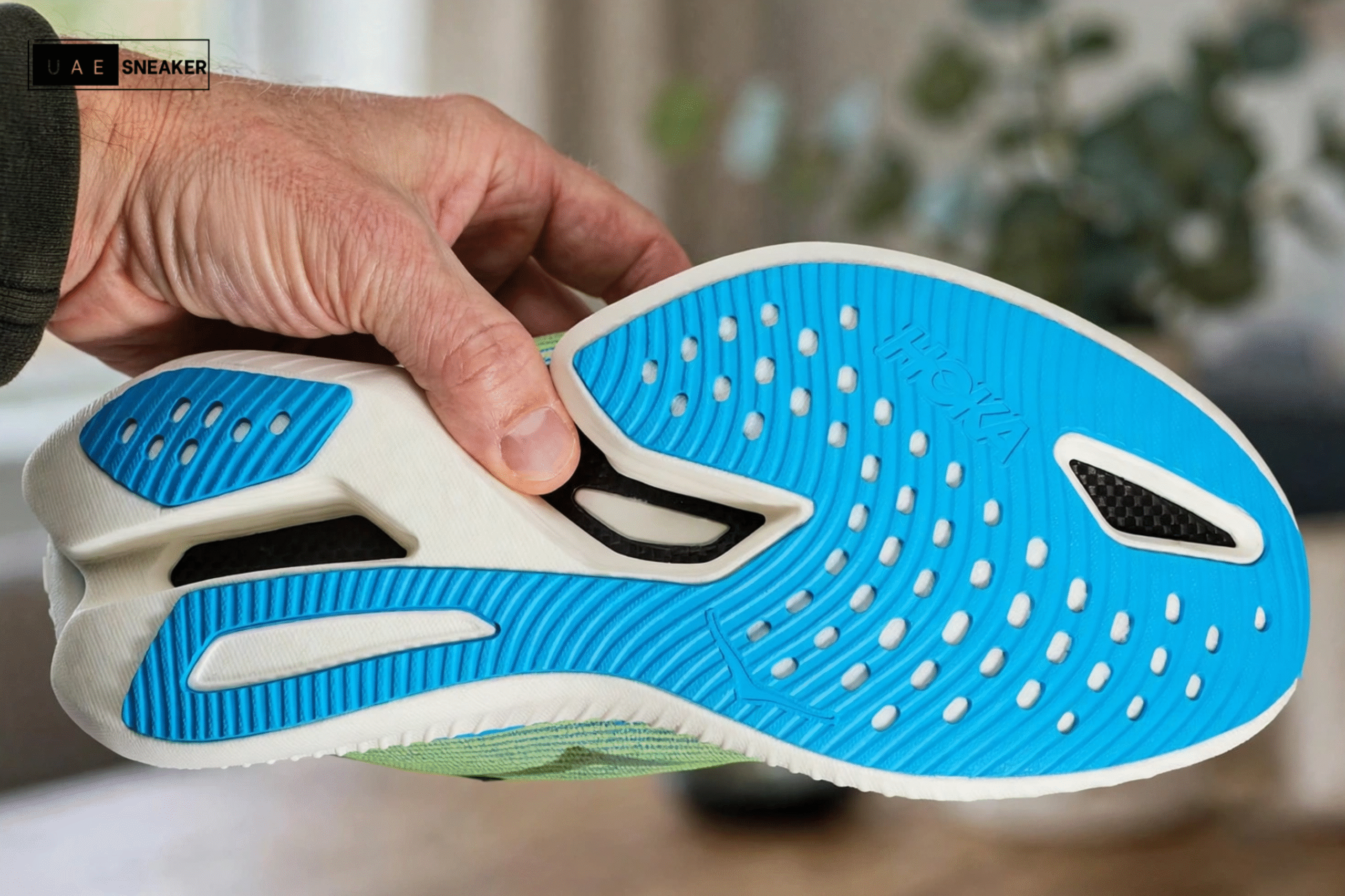 Hoka One One Cielo X1 Evening Sky Lettuce - Image 3