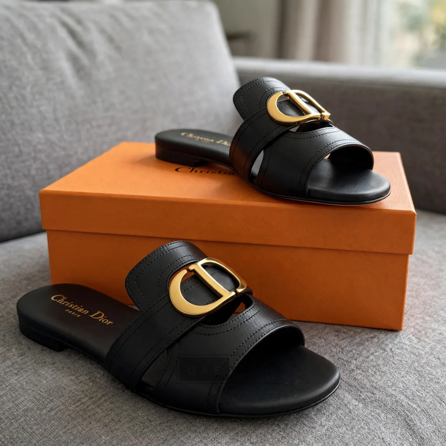 Christian Dior 30 Montaigne Black Calfskin - Image 3