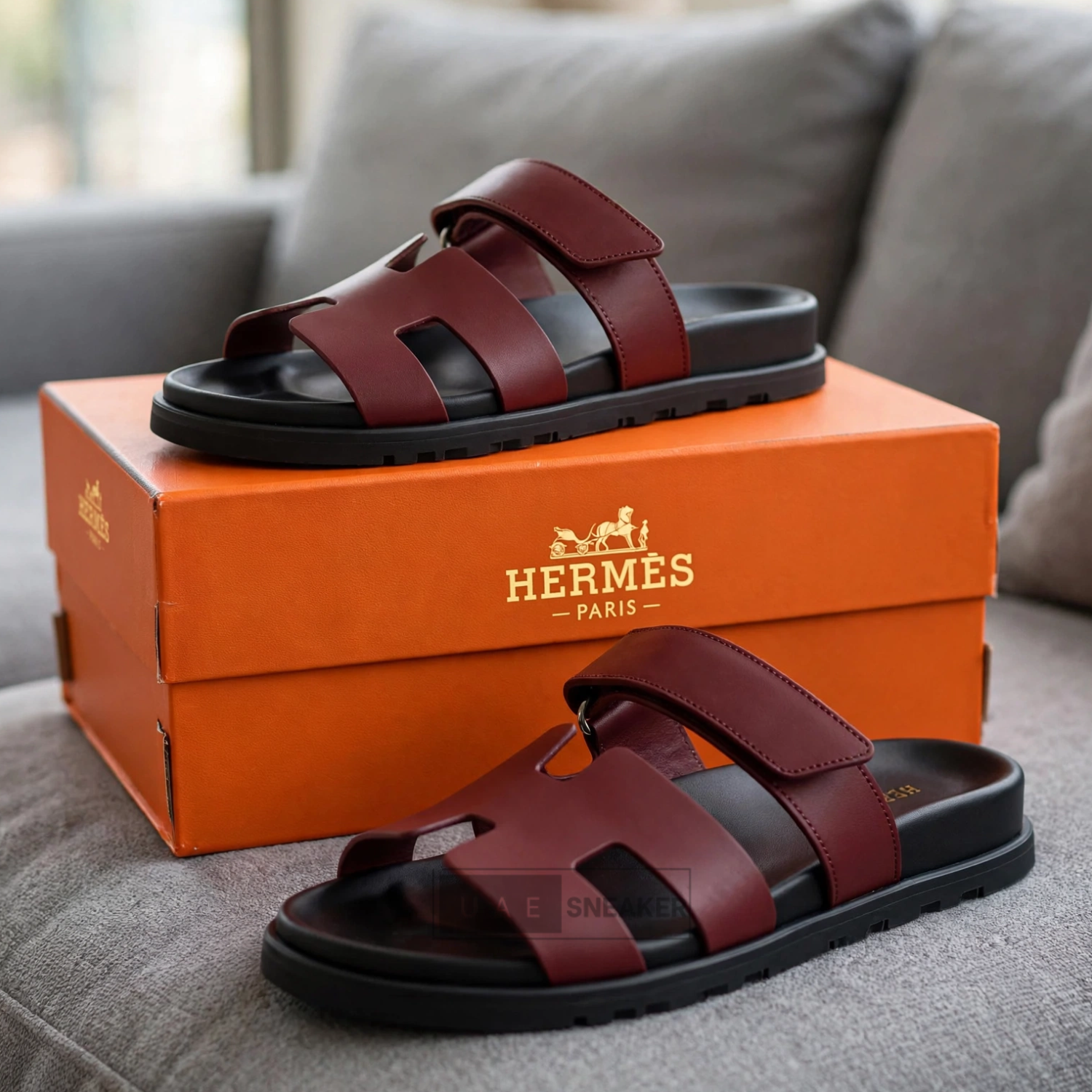 Hermes Chypre Maroon - Image 3