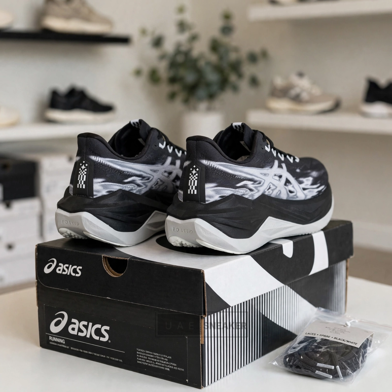 ASICS Superblast 3 Black White - Image 3