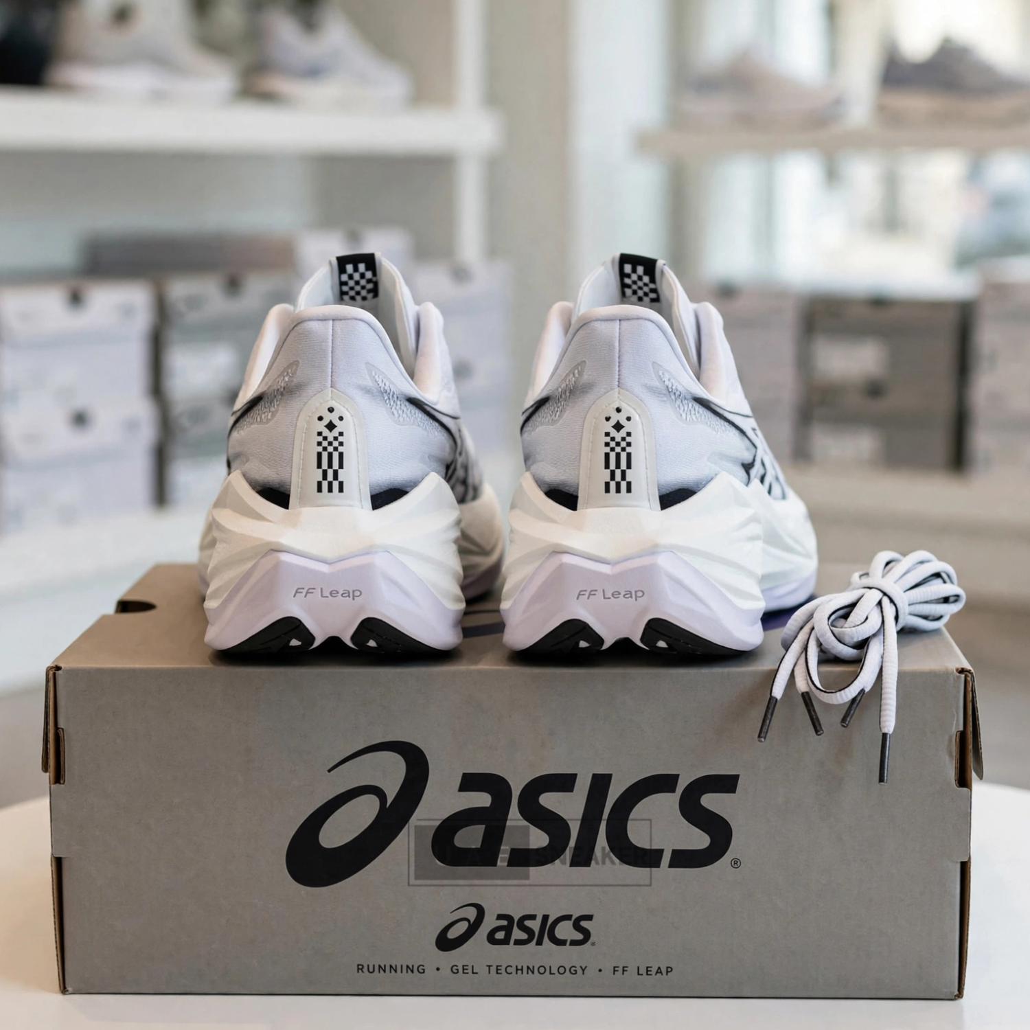 ASICS Superblast 3 White Black - Image 3