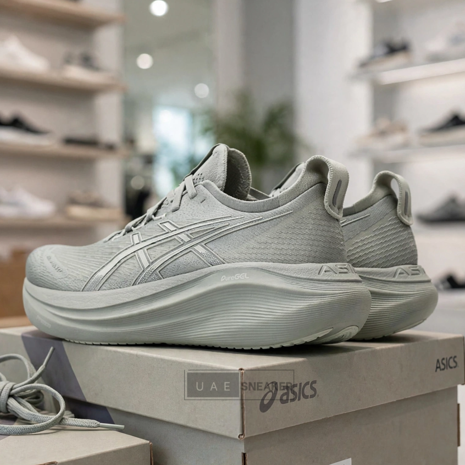 ASICS Gel-Nimbus 27 Seal Grey - Image 3